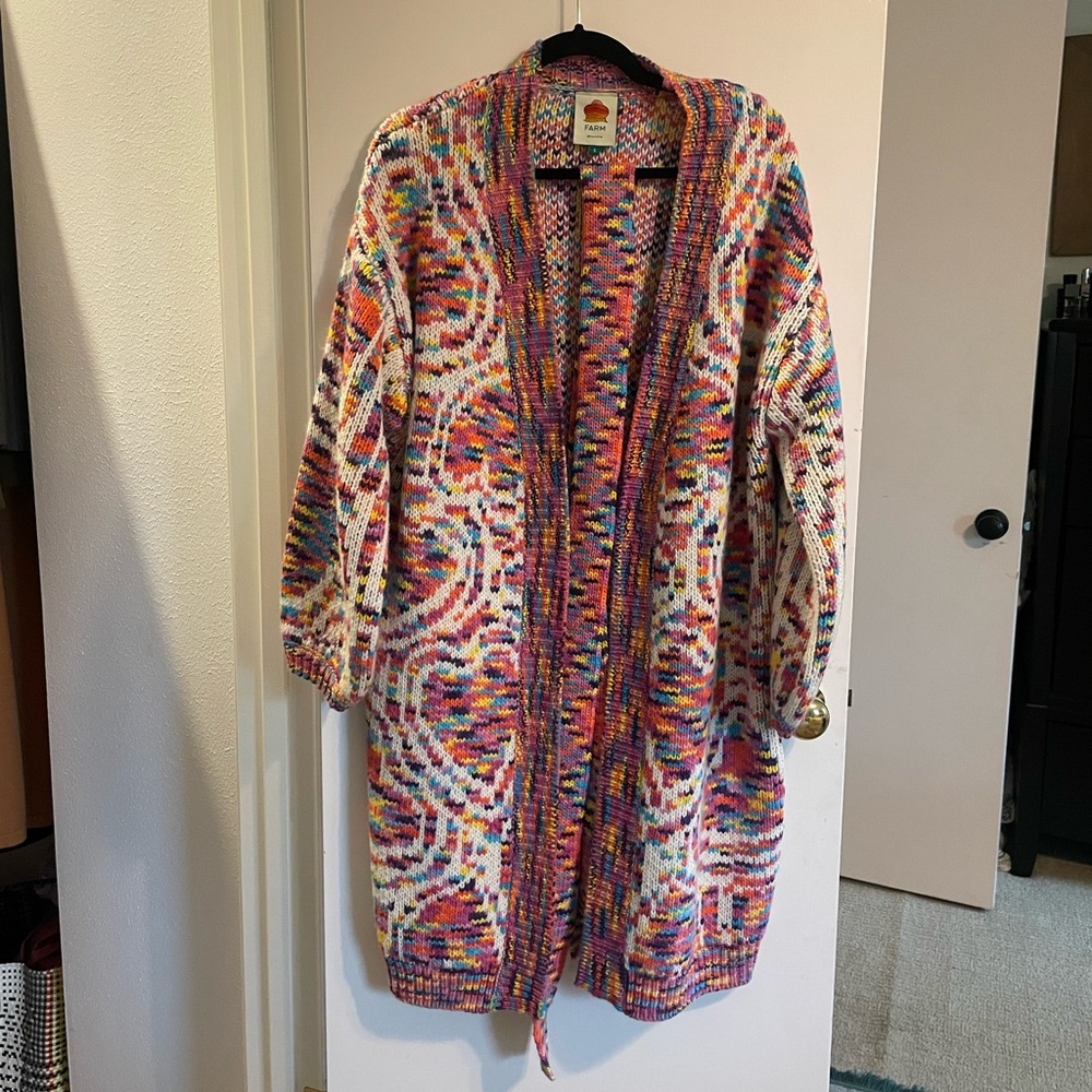 FARM Rio Wild Hearts Cardigan